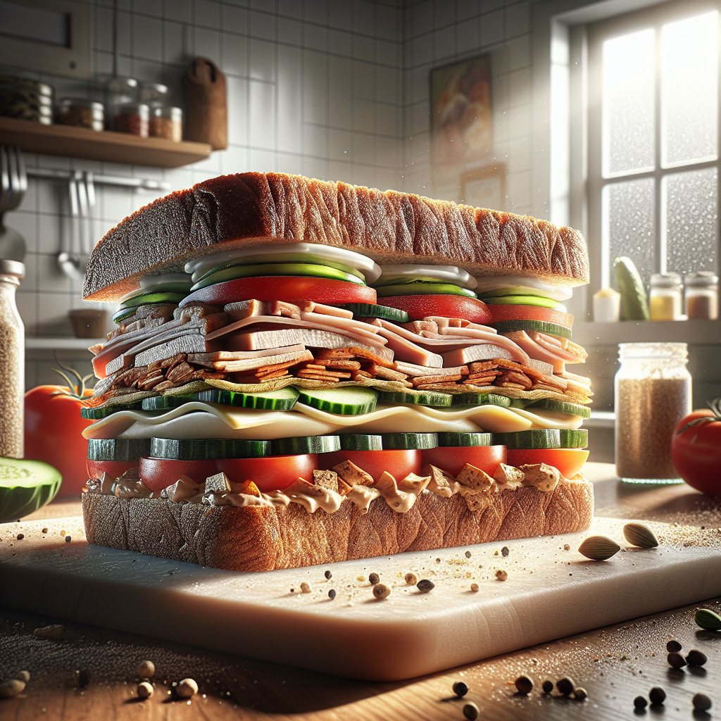 Doğru Sandviç Nasıl Olmalı ? Protein bombası bir tarif!